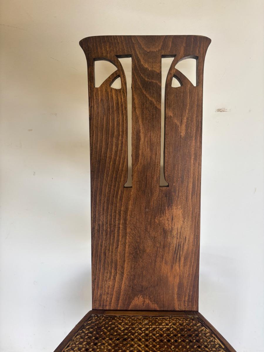 Fauteuils Arts and Crafts travail europeen vers 1910 