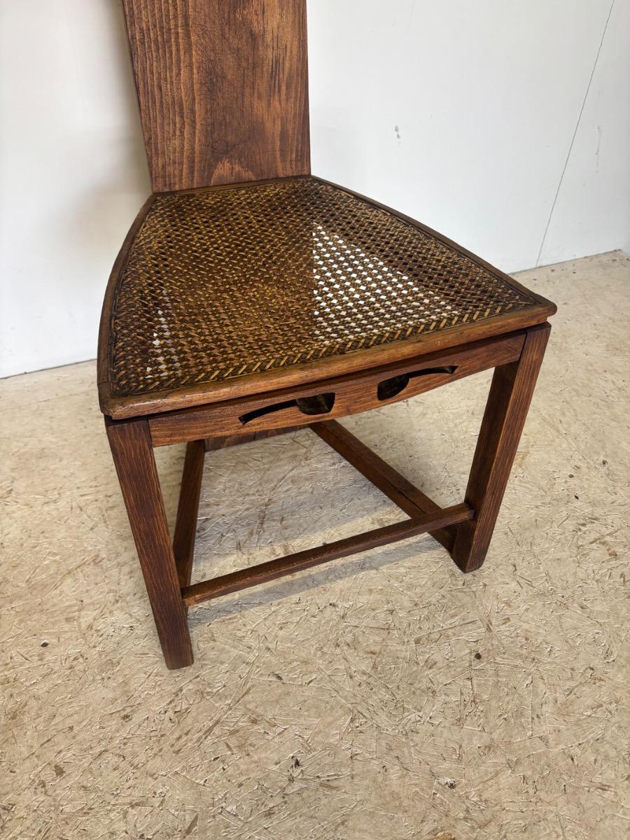 Fauteuils Arts and Crafts travail europeen vers 1910 