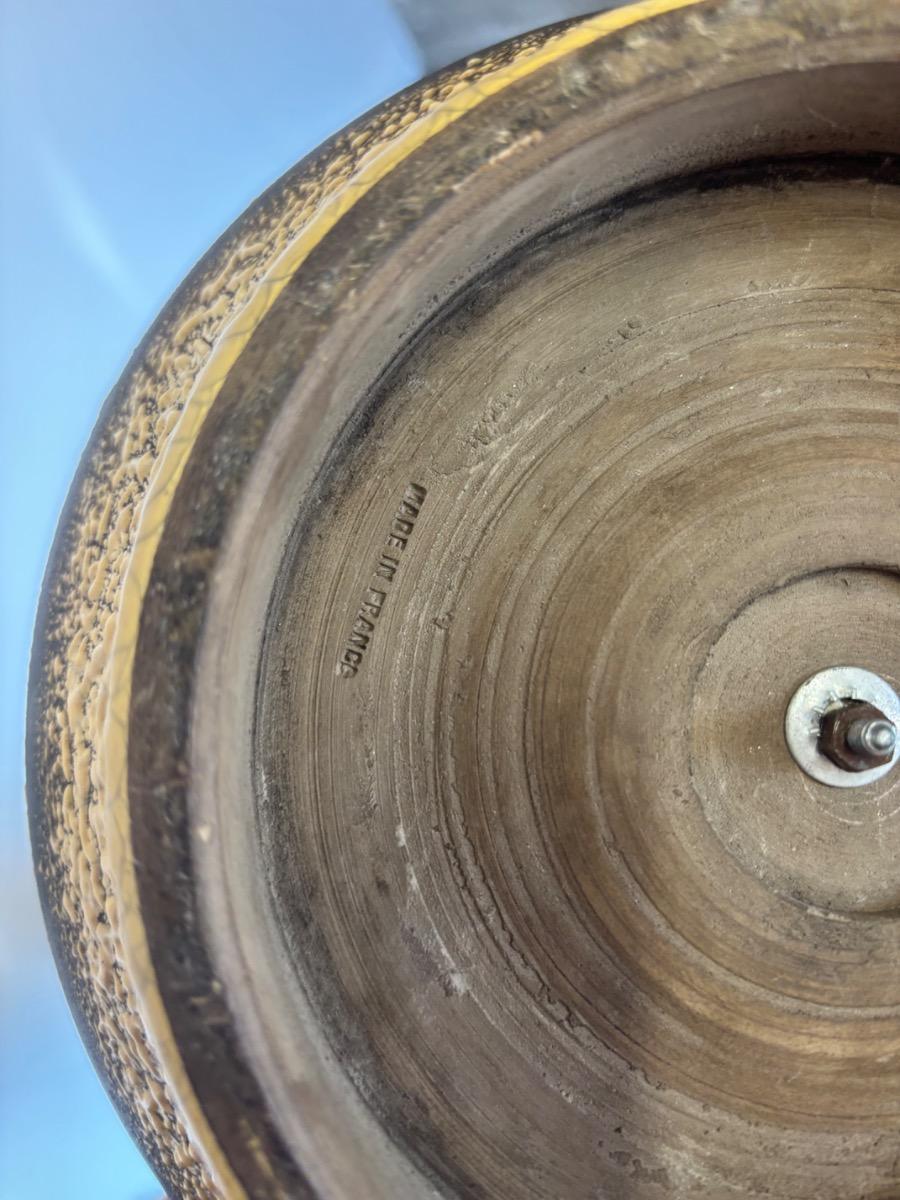 Importante lampe en ceramique france vers 1930 