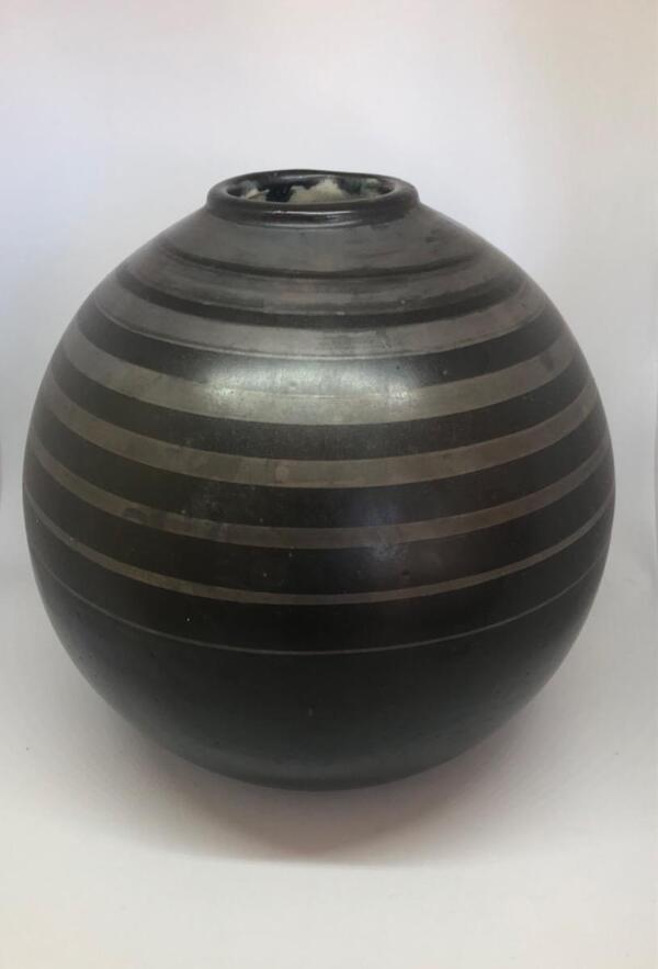 Jean Luce ( 1895 - 1964 ) important vase en ceramique circa 1930  