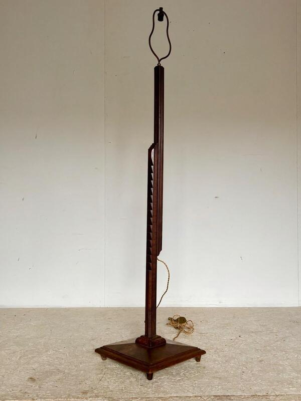 DIM editeur Lampadaire liseuse Art Deco a cremaillere vers 1930