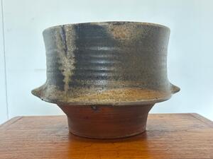 Robert Deblander ( 1924 - 2010 ) vase en gres vers 1950