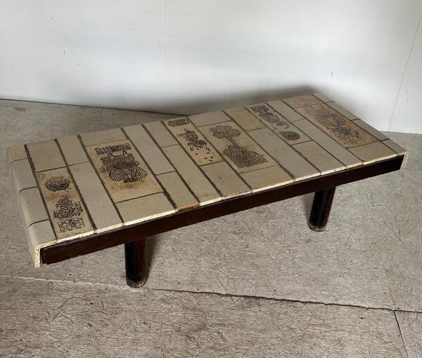 Roger Capron ( 1922 - 2006 ) table basse 